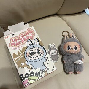 AUTHENTIC Labubu Macaron Sesame Bean